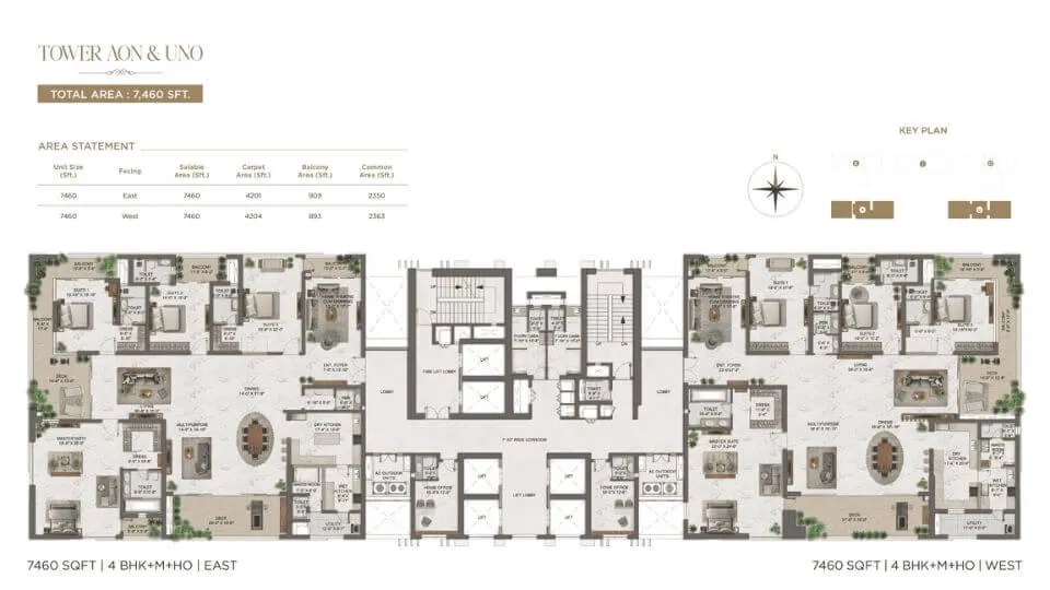 Godrej Aravya Estate floor plan 2