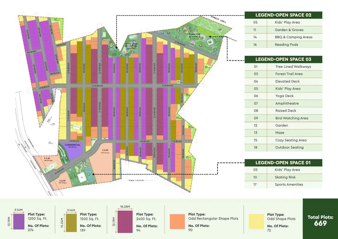 Godrej Aravya Estate Master Plan